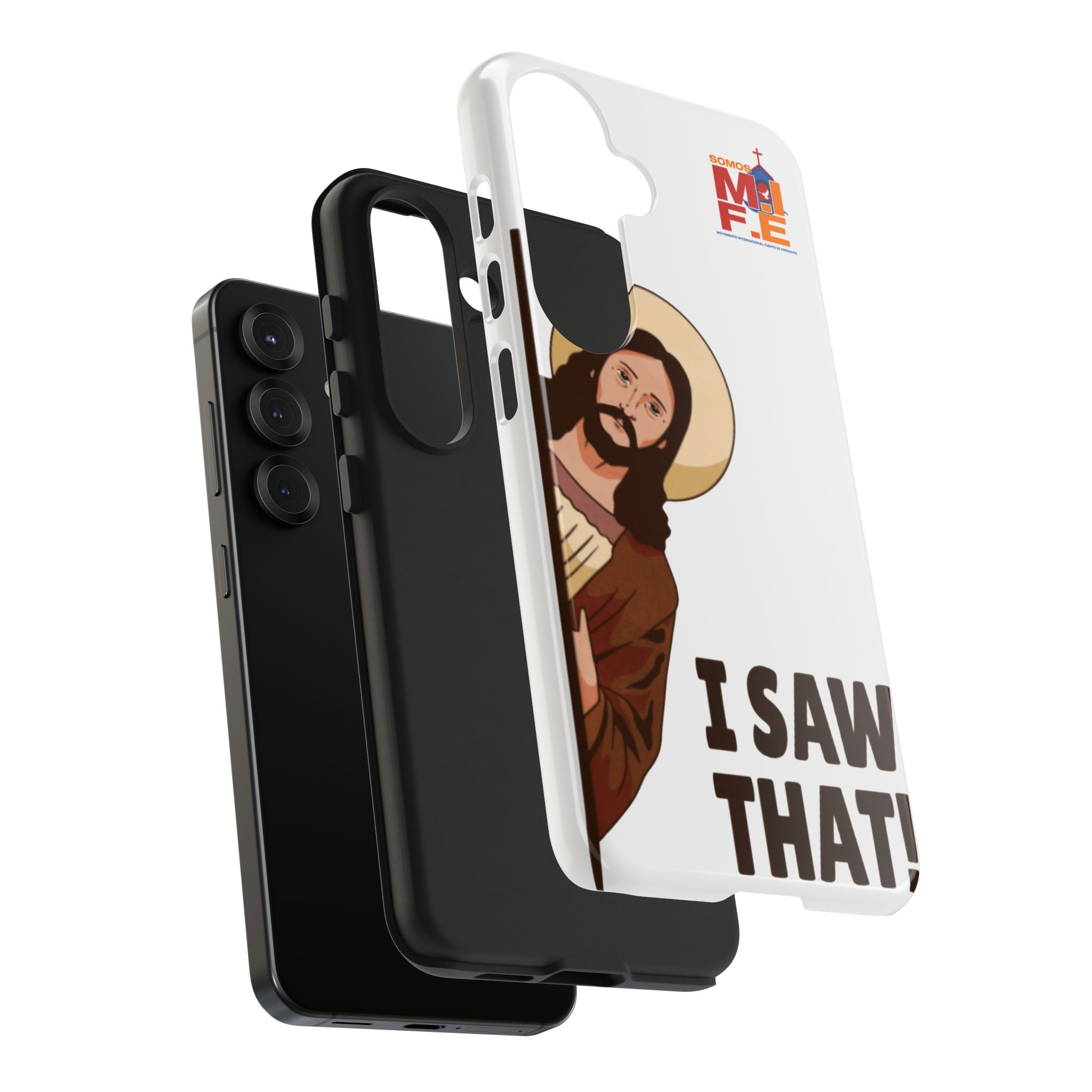 Religious "I Saw That!" Tough Phone Case — Funny Jesus Christian Phone Cover