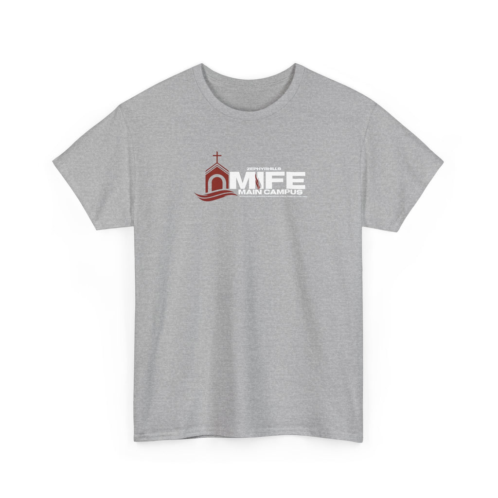 Somos MiFE Church Campus T-Shirt — Faith Community Tee