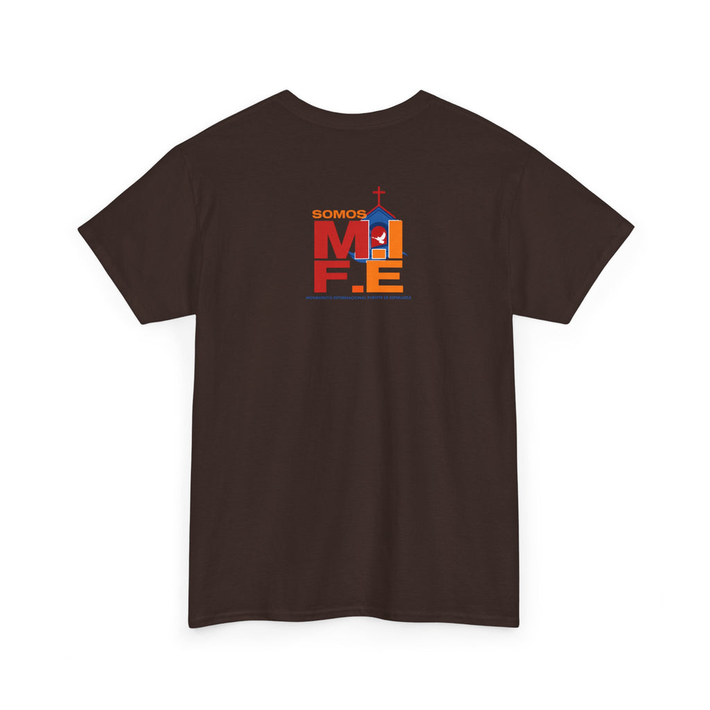 Somos MiFE Church Campus T-Shirt — Faith Community Tee